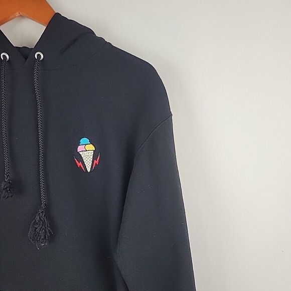 Gucci Mane Trap God Champion Hoodie Medium Black Concert Tour Merch Tee Rapper - Picture 7 of 11